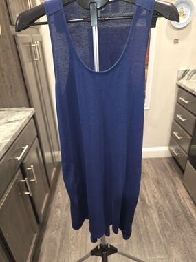 Reaction Kenneth Cole Royal Blue Scoop-Neck Tank Dress